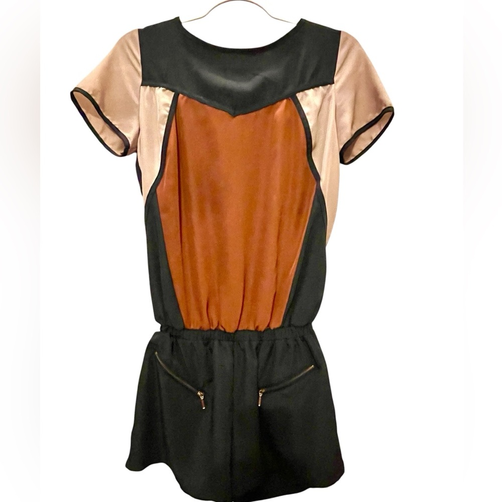 🎨 Lola Colorblock Romper Small